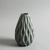 Ocean Wave Small Vase- Grey